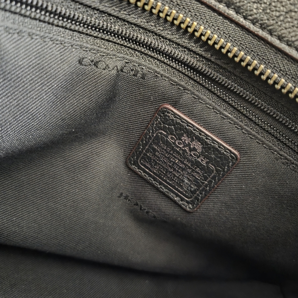 Coach Patchwork Leather Handbag With Crossbody St… - image 5